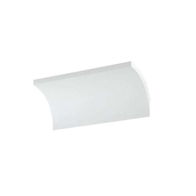 Netlighting MUSTANG LED Wall Uplight White 640lm 4000K 20x8x7.6cm - Size: 20x8x7.6 cm