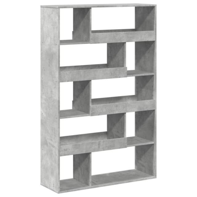 Berkfield Home Room Divider Concrete Grey 100x33x156.5 cm Engineered Wood - image 1