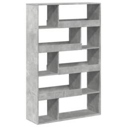 Berkfield Home Room Divider Concrete Grey 100x33x156.5 cm Engineered Wood