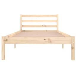 Berkfield Home Day Bed Solid Wood Pine 90x200 cm in Light Tan - thumbnail 4