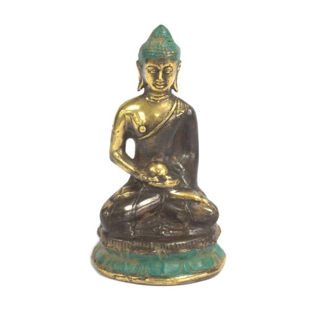 KDMD Med Meditation Sitting Buddha in Gold - image 1