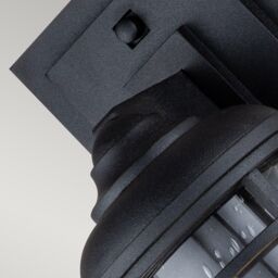 Netlighting Feiss Lighthouse Outdoor Wall Lantern Textured Black IP44 - thumbnail 5