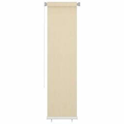 Berkfield Home Outdoor Roller Blind Cream 60x230 cm HDPE - thumbnail 2
