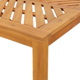 Berkfield Home 3 Piece Garden Dining Set, Solid Wood Acacia in Brown - thumbnail 9