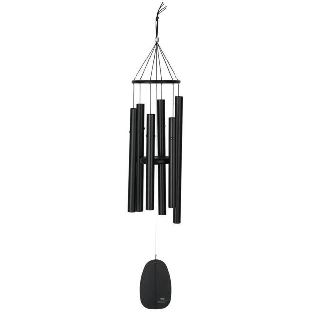 Woodstock Chimes Windchimes Bells of Paradise - Medium Black - image 1