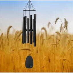Woodstock Chimes Windchimes Bells of Paradise - Medium Black - thumbnail 3