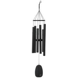 Woodstock Chimes Windchimes Bells of Paradise - Medium Black - thumbnail 1