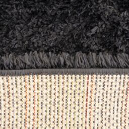 Kukoon Soft Fluffy Thick Pile Shaggy Area Rug, Living Room Bedroom Carpet Runner in Charcoal - Size: 60 cm x 240 cm - thumbnail 4