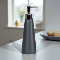 Showerdrape Alto White 3 Piece Bathroom Accessory Set in Grey - thumbnail 2