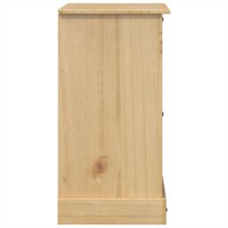 Berkfield Home Chest of Drawers Corona 120x48x91 cm Solid Wood Pine in Brown - Size: 120 x 48 x 91 cm - thumbnail 5