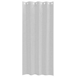 Berkfield Home Full Curtains with Curtains 2 pcs Light gray 140 x 260 cm Polyester in Light Grey - thumbnail 4