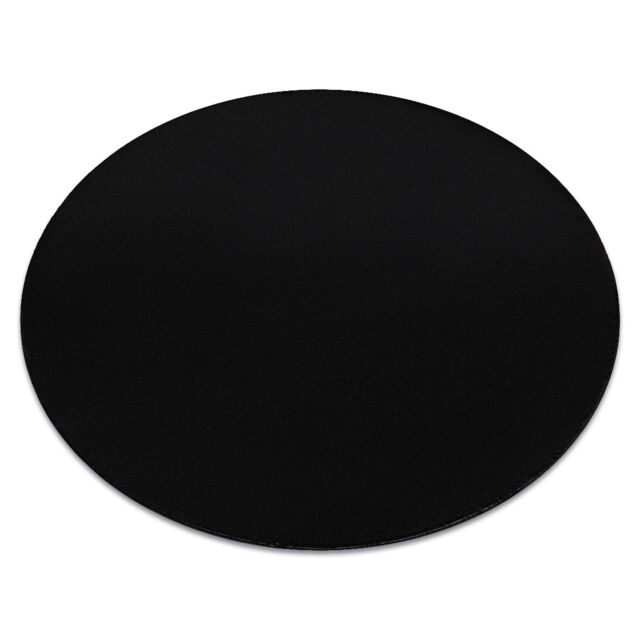 RugsX Lindo Rug in Black - Size: 100 cm diameter - image 1