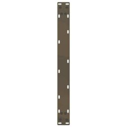 Berkfield Home Coffee Table Legs U-Shaped 2 pcs Natural Steel 70x(30-31) cm Steel in Brown - thumbnail 7