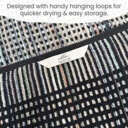 Allure Bath Fashions Carnival Repurposed Cotton Zero Twist Towels - thumbnail 4