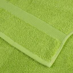 Berkfield Home Premium Towels SOLUND 10 pcs Apple Green 100x200 cm 600 gsm - thumbnail 6