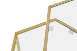 Orsina Herber Set Of 2 Gold Finish Tables - thumbnail 6