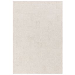 The Rug Shop UK Cream Handmade Modern Abstract Polyester Easy To Clean White Area Rug - Size: 160 cm x 230 cm - thumbnail 9