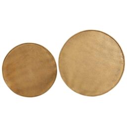 Berkfield Home Coffee Table¬†2 pcs Golden Engineered Wood in Gold - thumbnail 5