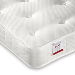Bedmaster Quest Wooden 3 Drawer Bed & Orthopaedic Mattress in White - Size: Single - thumbnail 5