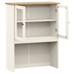 Berkfield Home Dresser Top VIGO White 78x30x100 cm Solid Wood Pine - Size: 78 x 30 x 100 cm - thumbnail 5