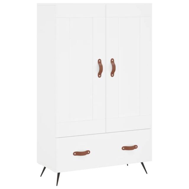 Berkfield Home Highboard White 69.5x31x115 cm Engineered Wood - image 1