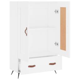 Berkfield Home Highboard White 69.5x31x115 cm Engineered Wood - thumbnail 6