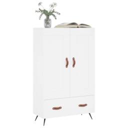 Berkfield Home Highboard White 69.5x31x115 cm Engineered Wood - thumbnail 3
