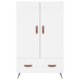 Berkfield Home Highboard White 69.5x31x115 cm Engineered Wood - thumbnail 5