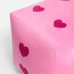 OHS Dice Shaped Decorative Scatter Cushion Throw Pillow in Pink - thumbnail 6
