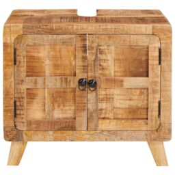 Berkfield Home Bathroom Cabinet with Shelf with Storage with Door Brown - thumbnail 5