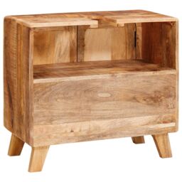 Berkfield Home Bathroom Cabinet with Shelf with Storage with Door Brown - thumbnail 7