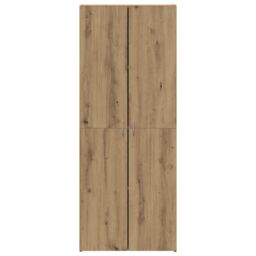 Berkfield Home Highboard Artisan Oak 60 x 32 x 153 cm Engineered Wood in Brown - thumbnail 6
