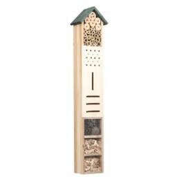 Berkfield Home Insect Hotel 15x11x150 cm Firwood in Brown - Size: 15 x 11 x 150 cm - thumbnail 5