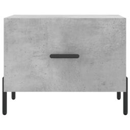 Berkfield Home Coffee Tables 2 pcs Concrete Grey 50x50x40 cm Engineered Wood - Size: 50 x 50 x 40 cm - thumbnail 6