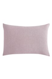 Lazy Linen 'Pure Washed Linen' Pillowcase Pair in Pink - thumbnail 2