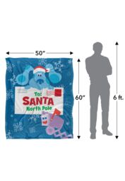 Blues Clues Blue To Santa Letter Silky Touch Super Soft Throw Blanket 152 X 127 cm in White - thumbnail 5