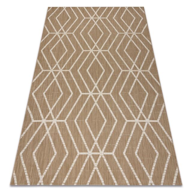 RugsX Flat Rug in Beige - Size: 160 cm x 230 cm - image 1