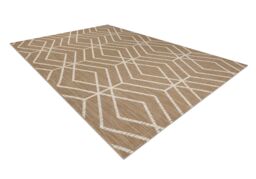 RugsX Flat Rug in Beige - Size: 160 cm x 230 cm - thumbnail 4