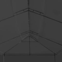 Berkfield Home Gazebo with Curtains 600x298x270 cm Anthracite in Charcoal - Size: 600 x 298 x 270 cm - thumbnail 7