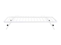 Vente-unique Folding Guest Bed - 90 X 190 Cm - Metal - White - ADONIS II - Size: Single - thumbnail 8