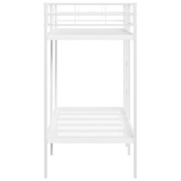 Berkfield Home Bunk Bed without Mattress White 80x200 cm Steel - thumbnail 6