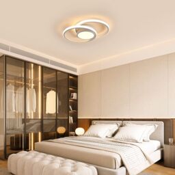 Pheashine Modern LED Ceiling Light, Dimming 3000-6500K, 40cm long, Indoor Use in White - thumbnail 5
