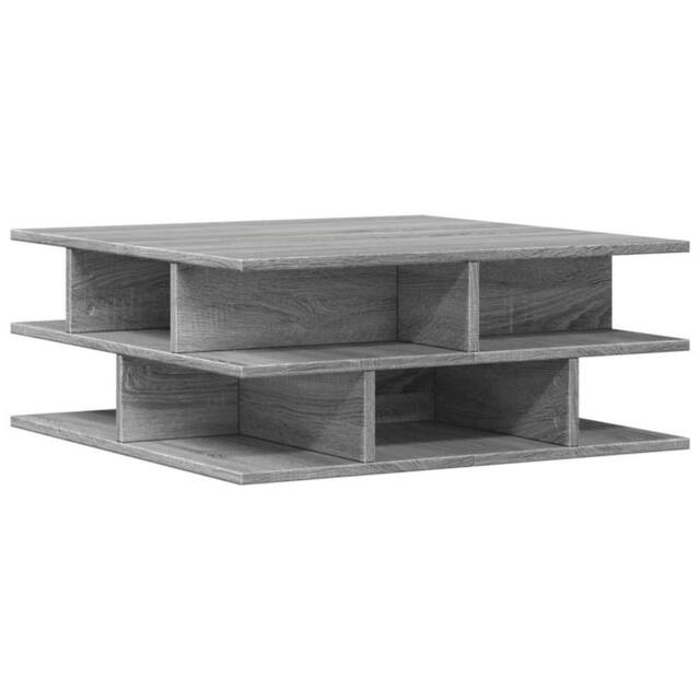 Berkfield Home Coffee Table Grey Sonoma 70x70x29 cm Engineered Wood - Size: 70 x 70 x 29 cm - image 1