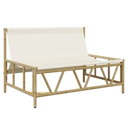 Berkfield Home Garden Bench with Cushion 110x80x71 cm Steel in Grey - Size: 110 x 80 x 71 cm - thumbnail 4