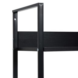 Berkfield Home 5-Layer Book Shelf Black 60x27.6x158.5 cm Engineered Wood - thumbnail 5