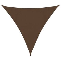 Berkfield Home Sunshade Sail 160 g/m ² Brown 4.5x4.5x4.5 m HDPE - thumbnail 1
