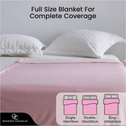GAVENO CAVAILIA Cooling Blanket in Pink - Size: 130 cm x 170 cm - thumbnail 8