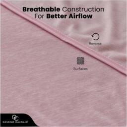 GAVENO CAVAILIA Cooling Blanket in Pink - Size: 130 cm x 170 cm - thumbnail 7