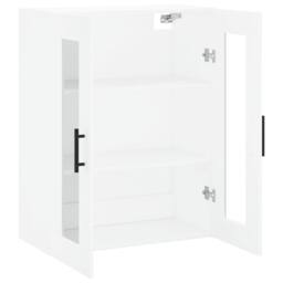 Berkfield Home Wall Mounted Cabinet White 69.5x34x90 cm - thumbnail 6