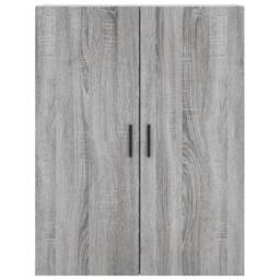 Berkfield Home Highboard Grey Sonoma 69.5x34x180 cm Engineered Wood - thumbnail 6